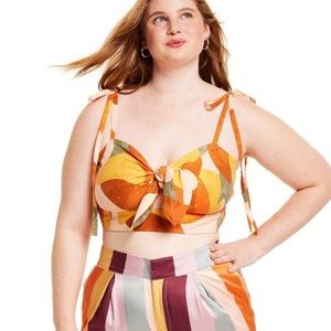 Fe Noel Target Linen Top